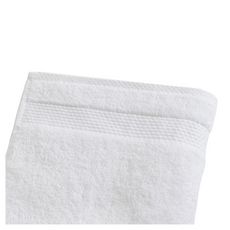 ACTUEL Drap de bain uni en coton 600 g/m² (Blanc)