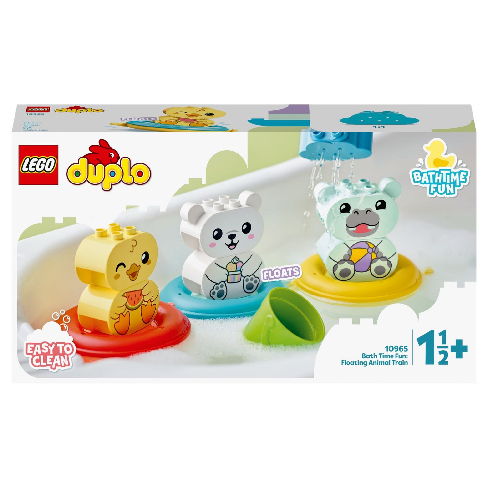 LEGO Duplo 10966 Jouet de bain Ile flottante des animaux pas cher 