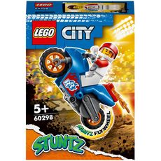 LEGO City Stuntz 60298 La moto de cascade Fusée