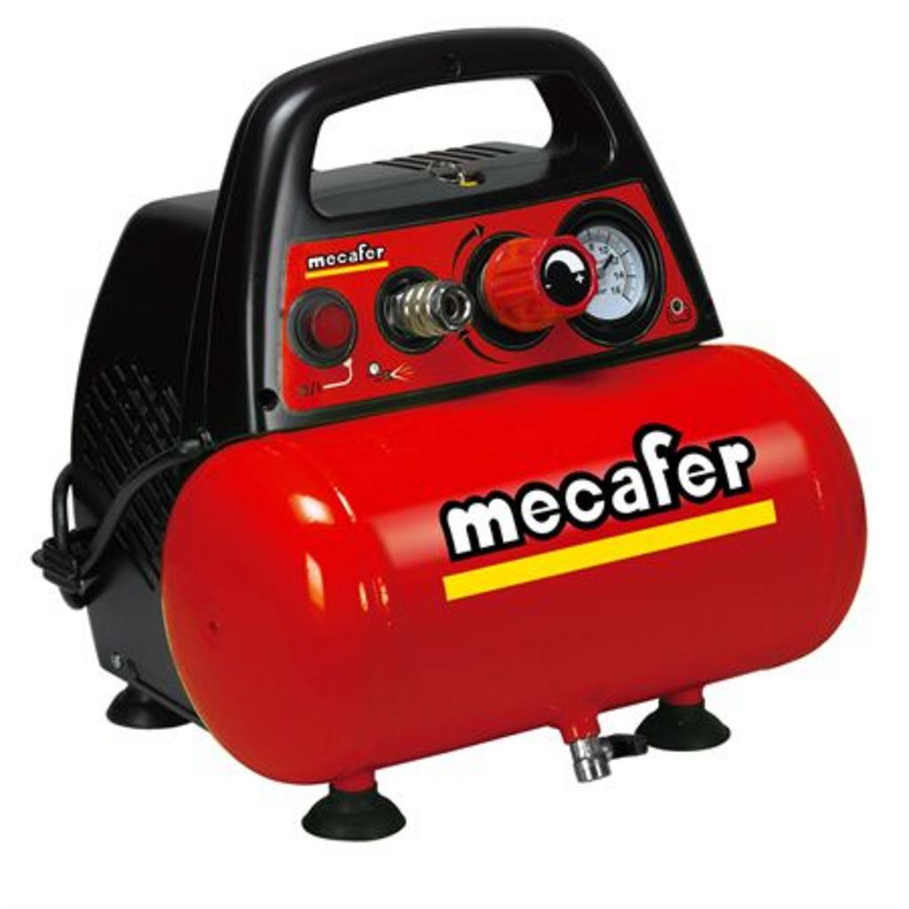 MECAFER Compresseur Brico 8 24L - 1.5CV - 8bars sans huile pas cher 