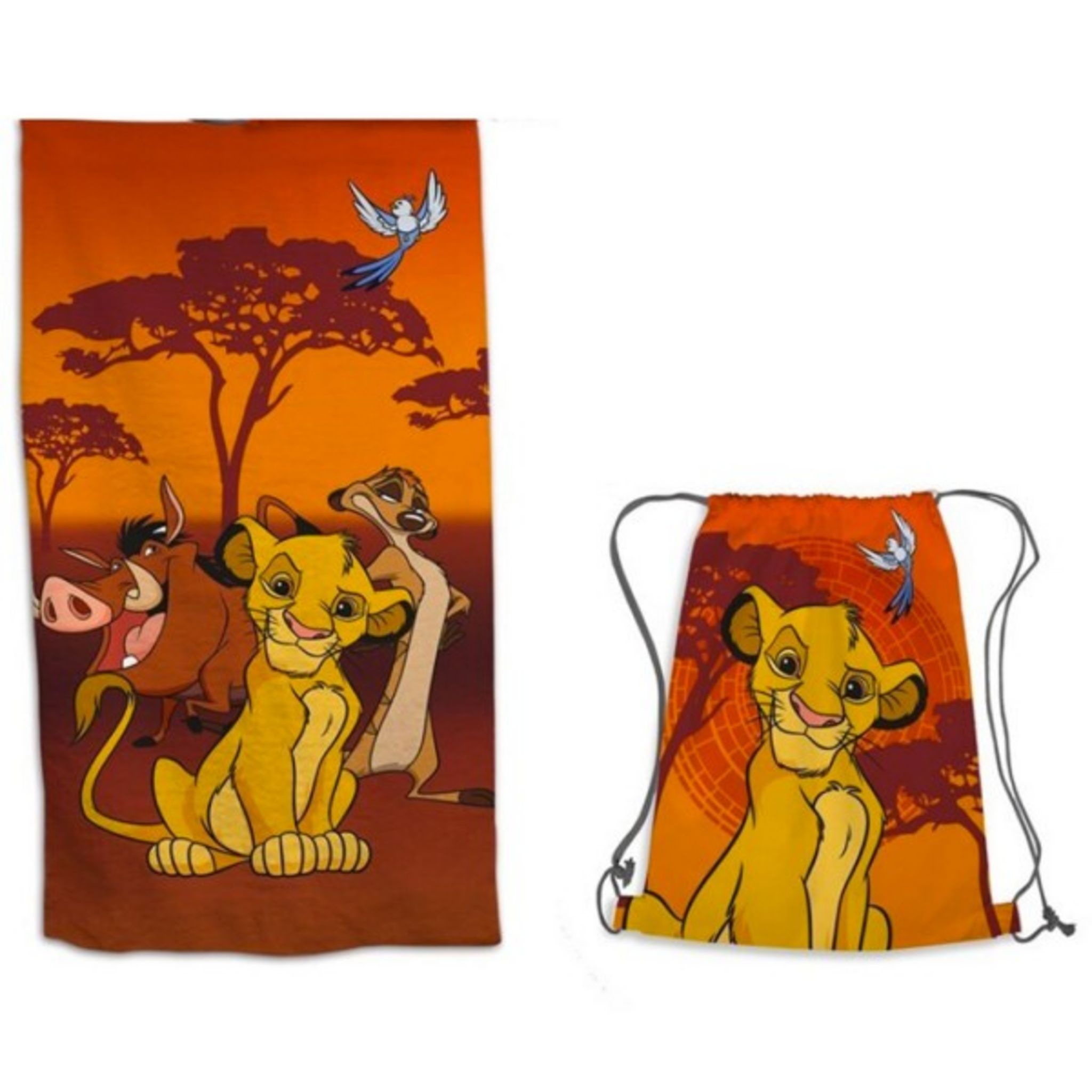 Housse de couette bébé coton 100x135 cm Le Roi Lion Disney