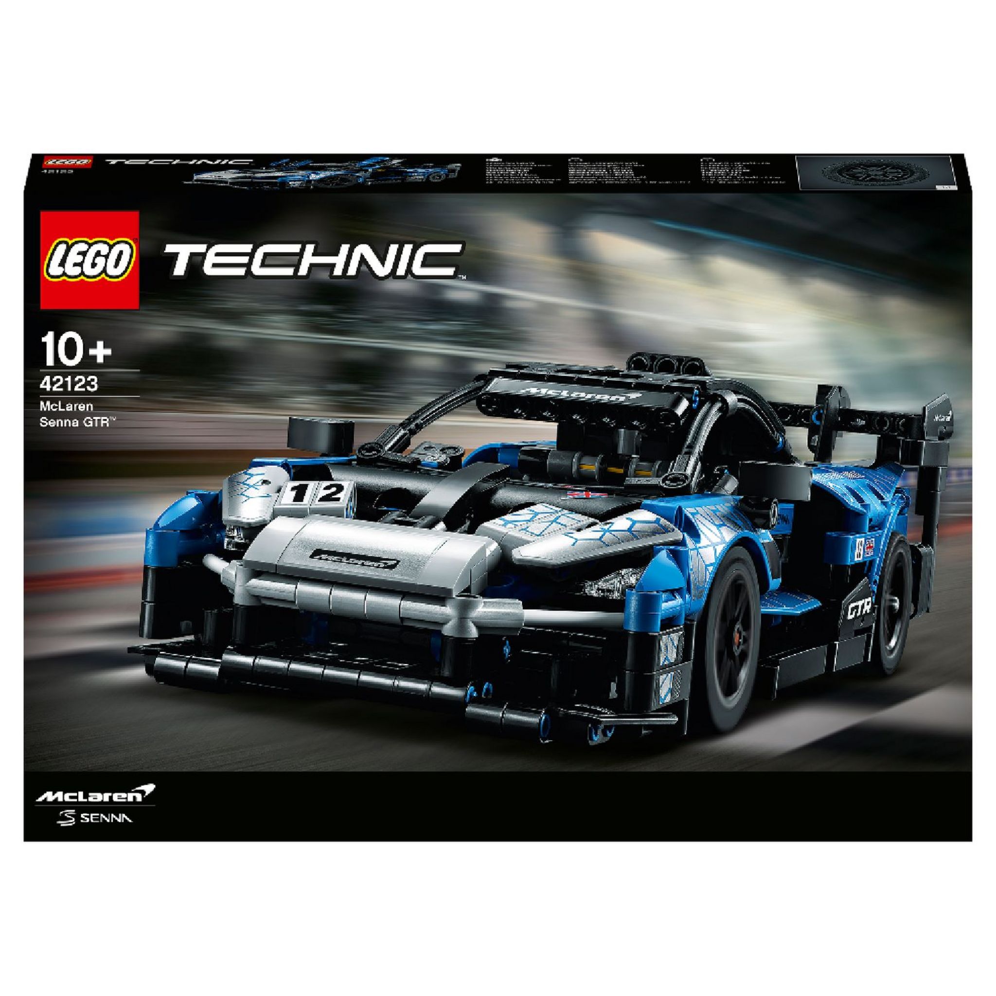 LEGO Technic 42123 McLaren Senna GTR, Jouet de Voiture Télécommandée,  Maquette pour Enfants pas cher 