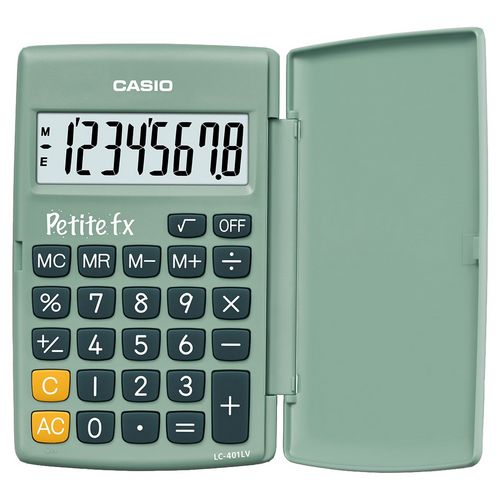 Calculatrice arithmétique de poche Petite Fx verte