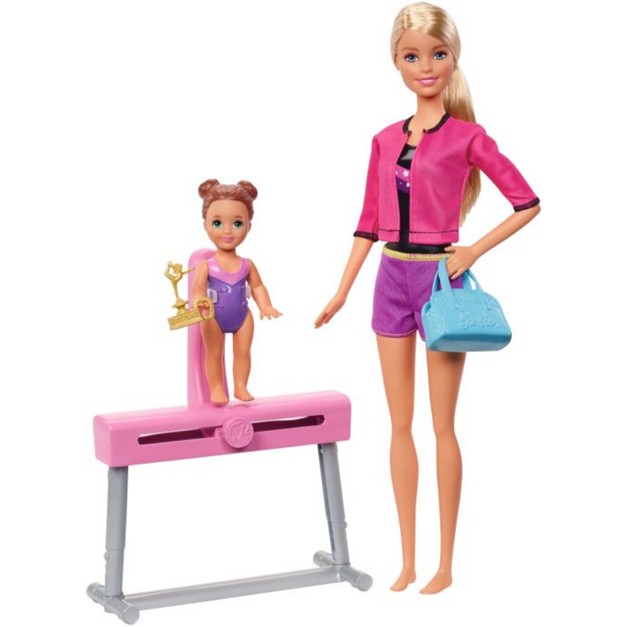 Promo Coffret gymnastique barbie chez La Grande Récré