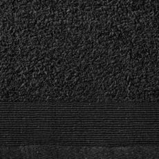 Serviettes de sauna 2 pcs Coton 450 g/m^2 80x200 cm Noir