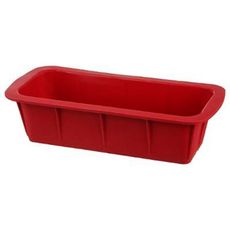  Moule à Cake Silicone  Silipro  27cm Rouge