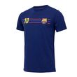  Messi T-shirt Marine Homme FC Barcelone. Coloris disponibles : Jaune
