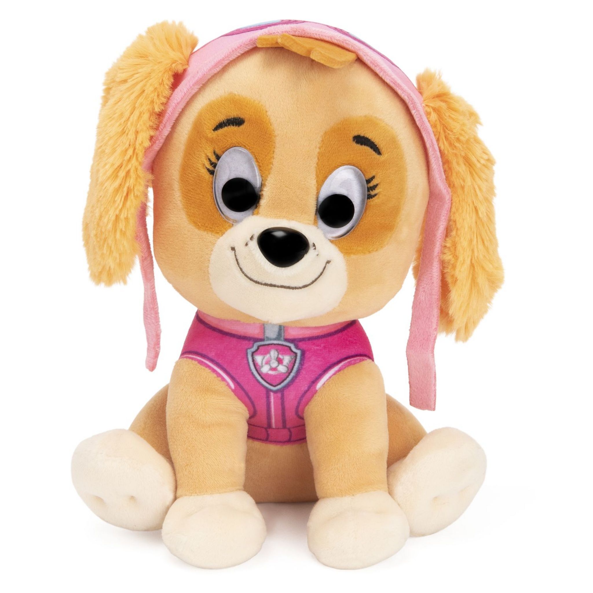 Grande peluche pat patrouille chase et ou stela 50cm