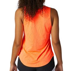 Débardeur de sport Orange Femme New Balance QSPD Fuel (Orange)
