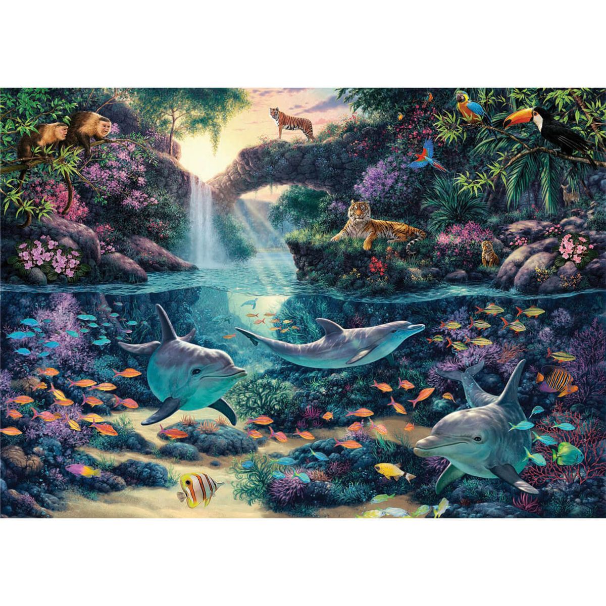 PERRE / ANATOLIAN Puzzle 3000 pièces : Le paradis de la jungle