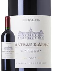 CHOCOLATERIE DE MARGAUX AOP Margaux Château d'Arsac cru bourgois 2015 rouge 75cl