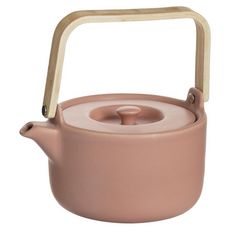 Théière porcelaine rose 0,8 litres