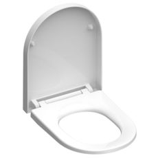 SCHÜTTE Siege de toilette Duroplast WHITE Forme en D