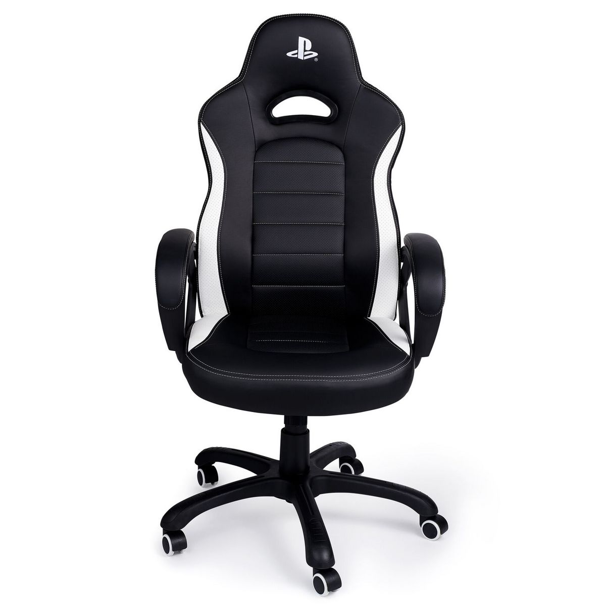 Fauteuil Gaming pas cher Chaise Gamer Top Vente Siège Gaming E-Sport -  Blanc et Noir - Cdiscount Informatique