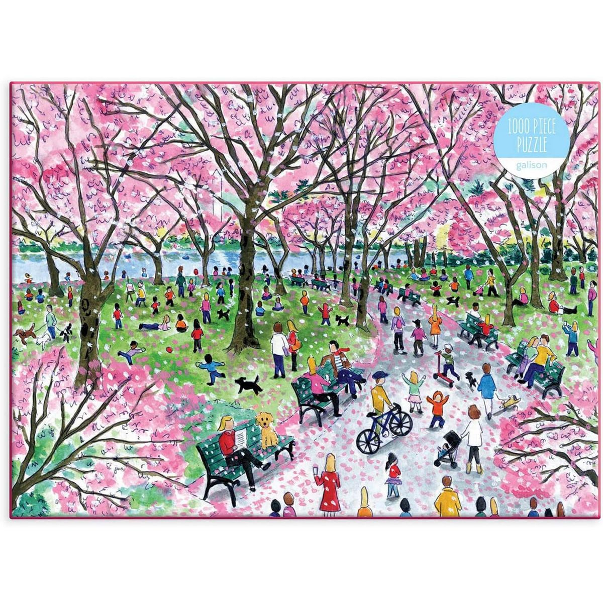  Puzzle 1000 pièces : Fleurs de cerisiers, Michael Storrings