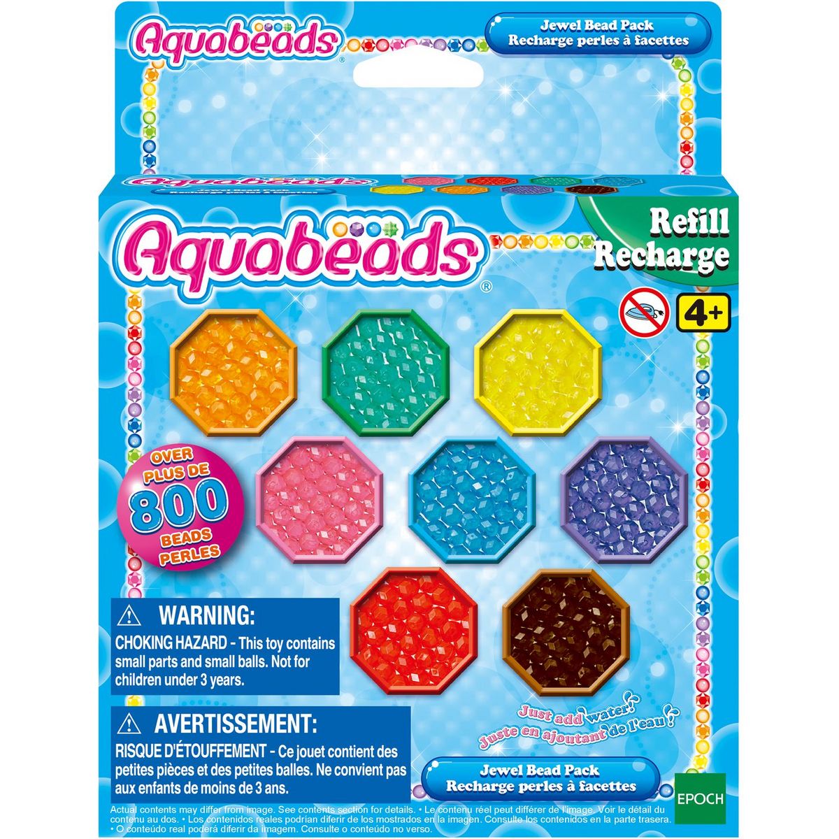 Perles Aquabeads : Recharge Fleurs - Taille : Taille Unique