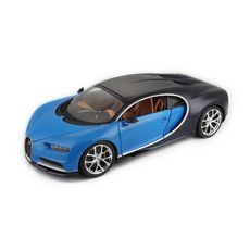 Bugatti chiron bleu 1/18e
