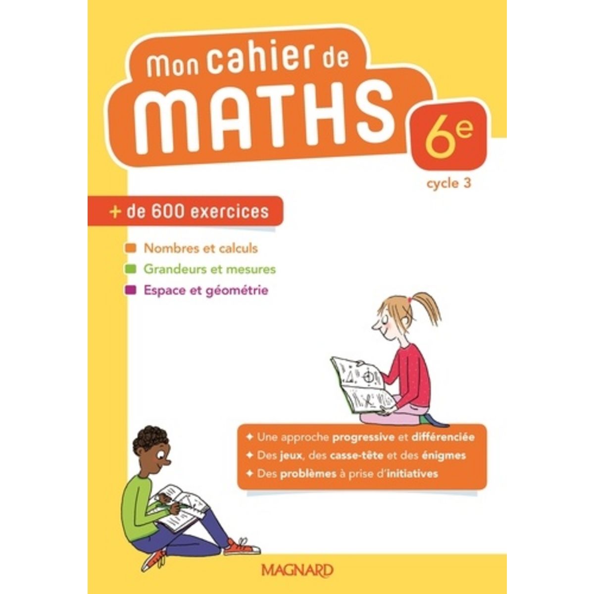 En Tête Cahier Mathématiques MATHEMATIQUES 6E MON CAHIER DE MATHS. EDITION 2018, Iyer Thomas pas cher -  Auchan.fr