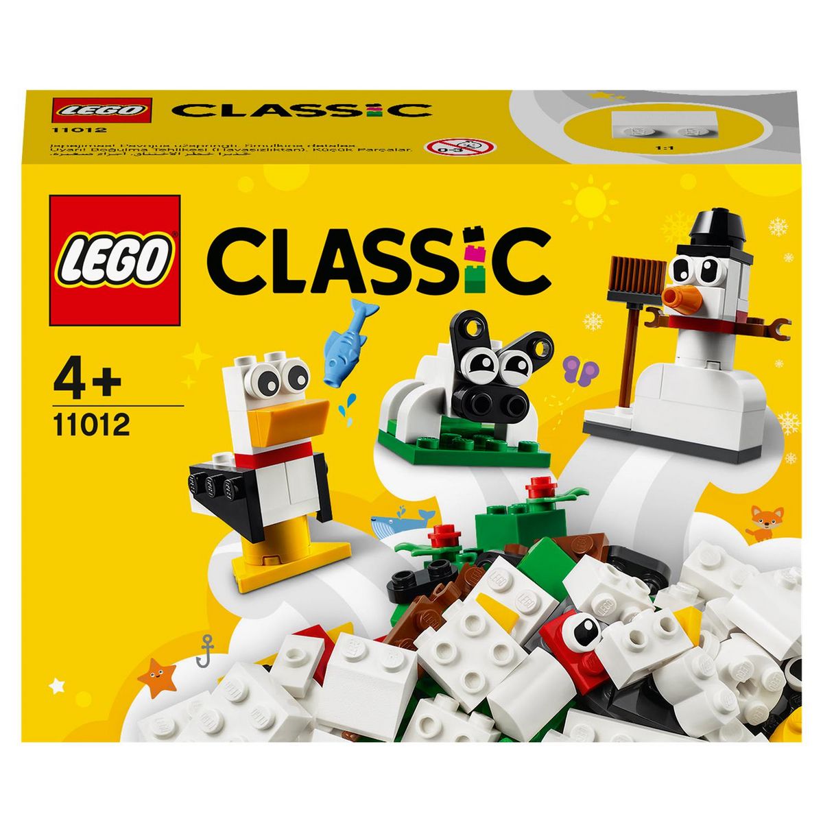 LEGO Classic 11012 - Briques blanches créatives