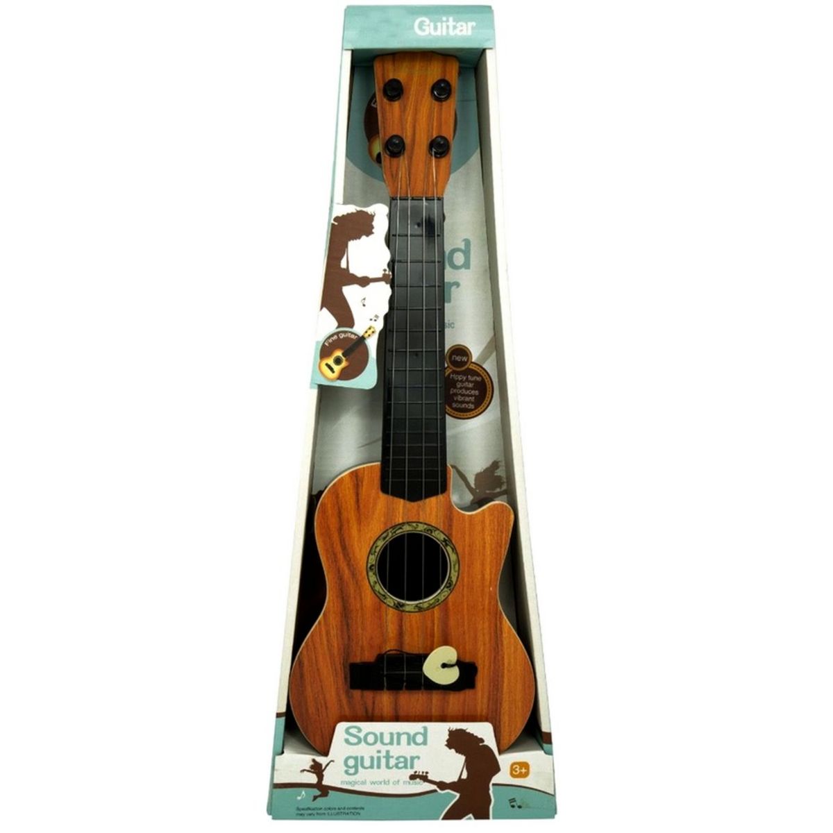 Guitare enfant jouet instrument de musique acoustique folk pas cher 