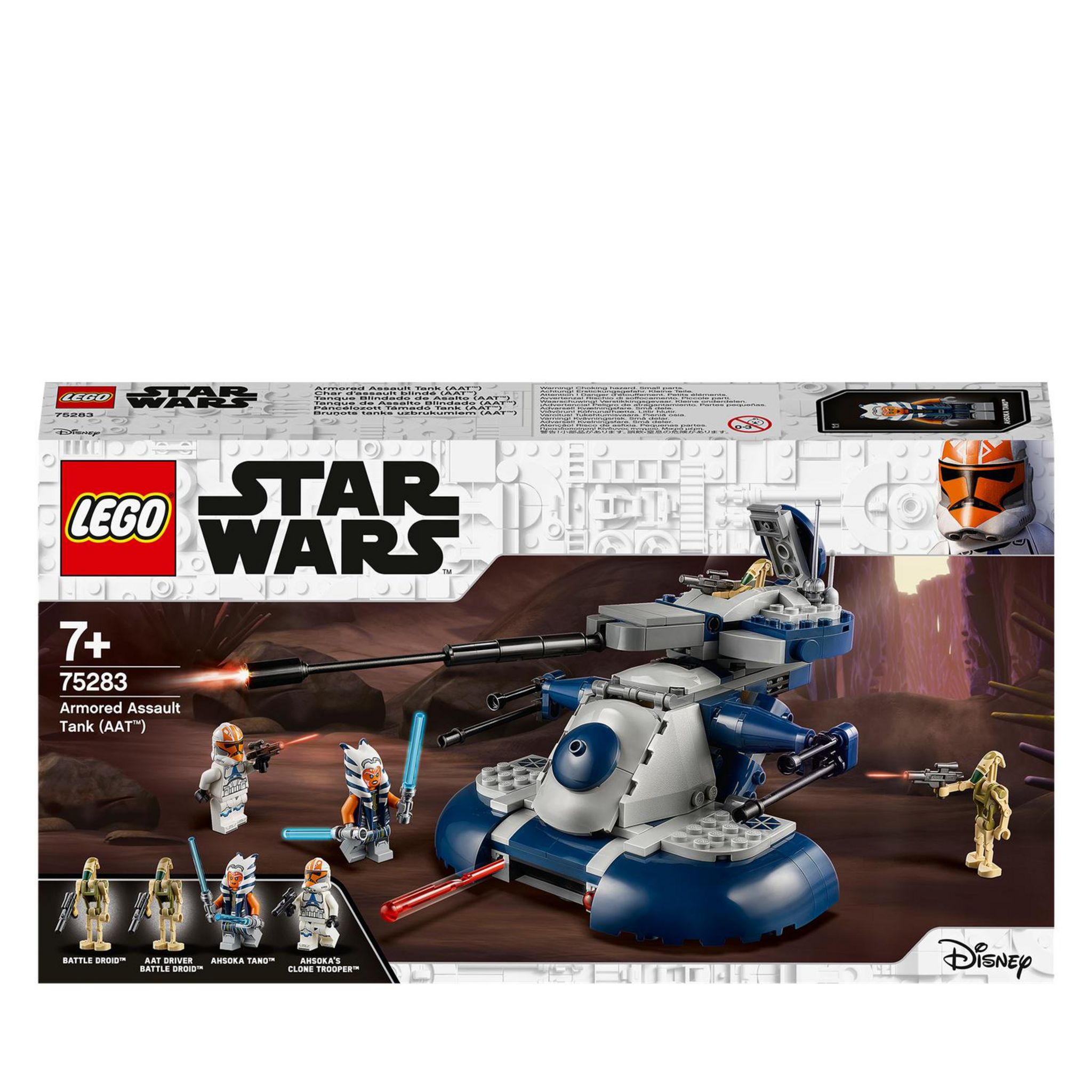 LEGO LEGO Star Wars 75283 Char d'Assaut Blindé (AAT), Jeu de