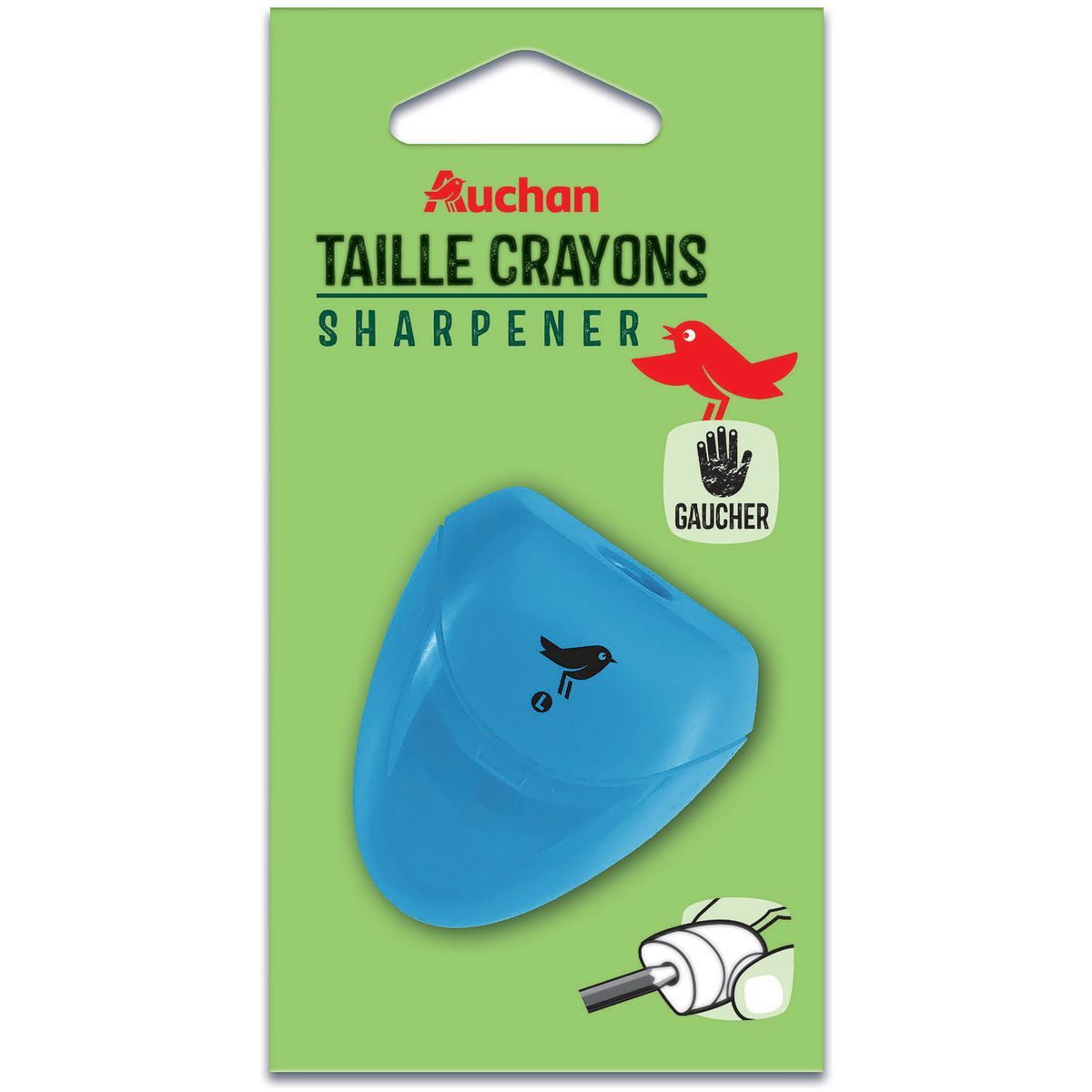 Taille crayon électrique 1 trou pour crayons standard