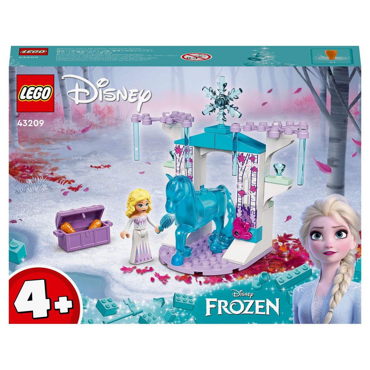 LEGO Disney 43209 Elsa et l’Écurie de Glace de Nokk, Jouet