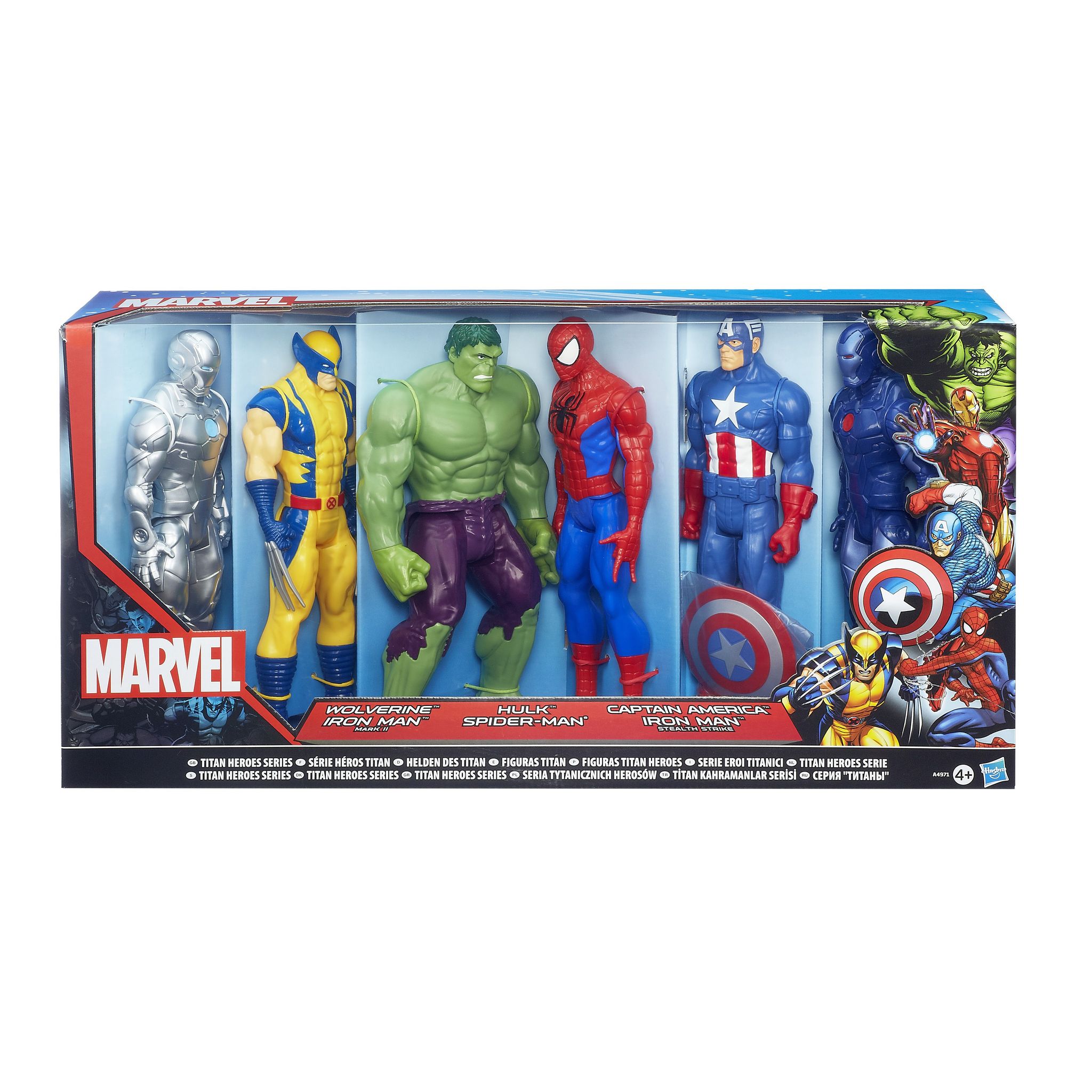 Pack de 6 figurines Marvel pas cher 