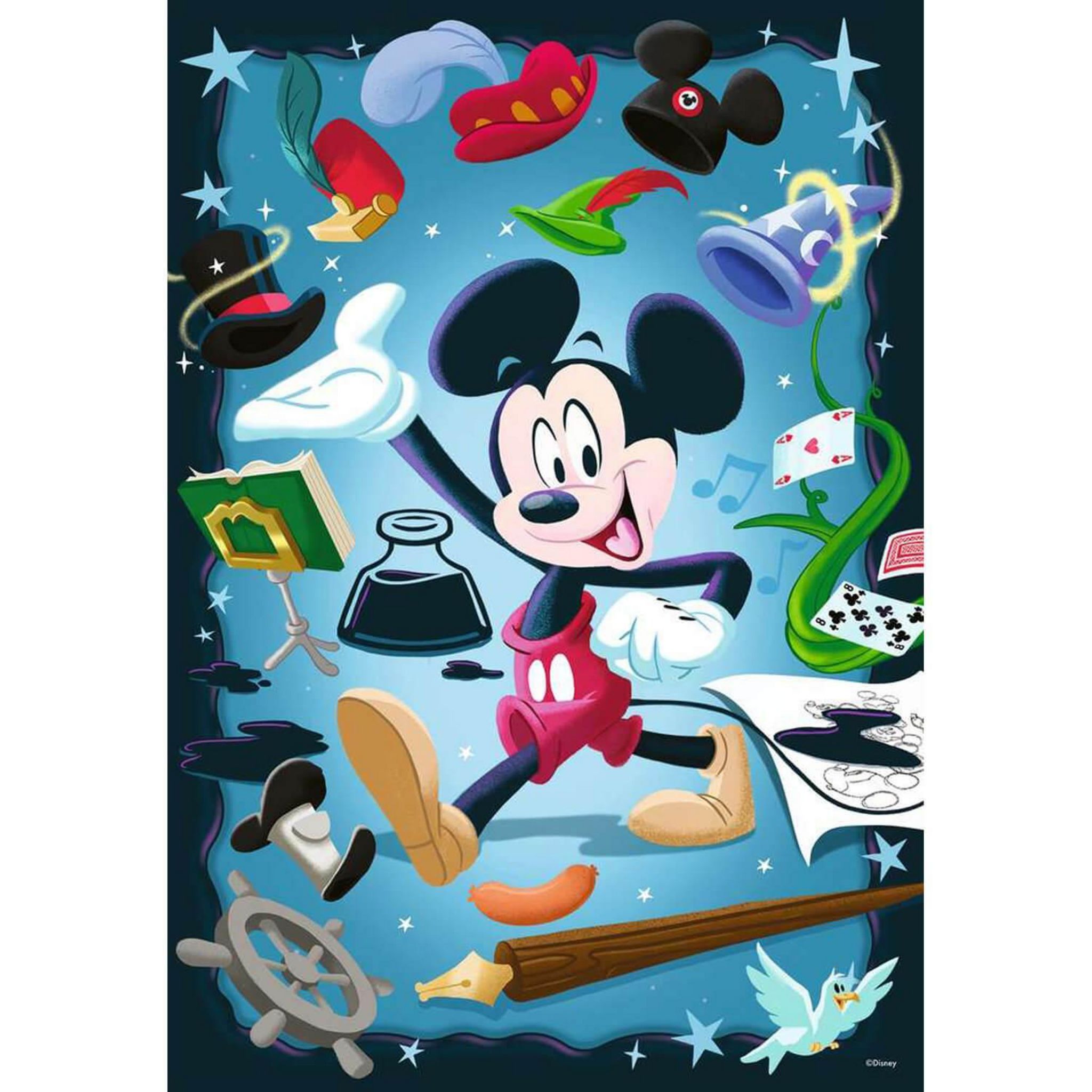 Puzzle 1000 pièces : Le merveilleux monde de Disney - Educa - Rue