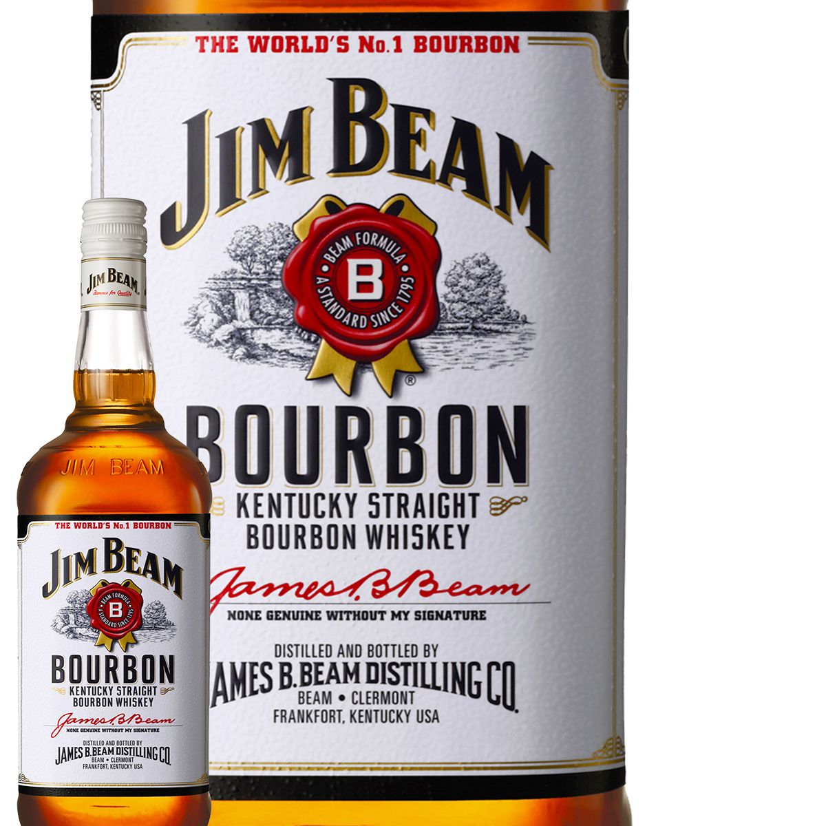 Jim Beam Bourbon  Jim Beam - 70cl