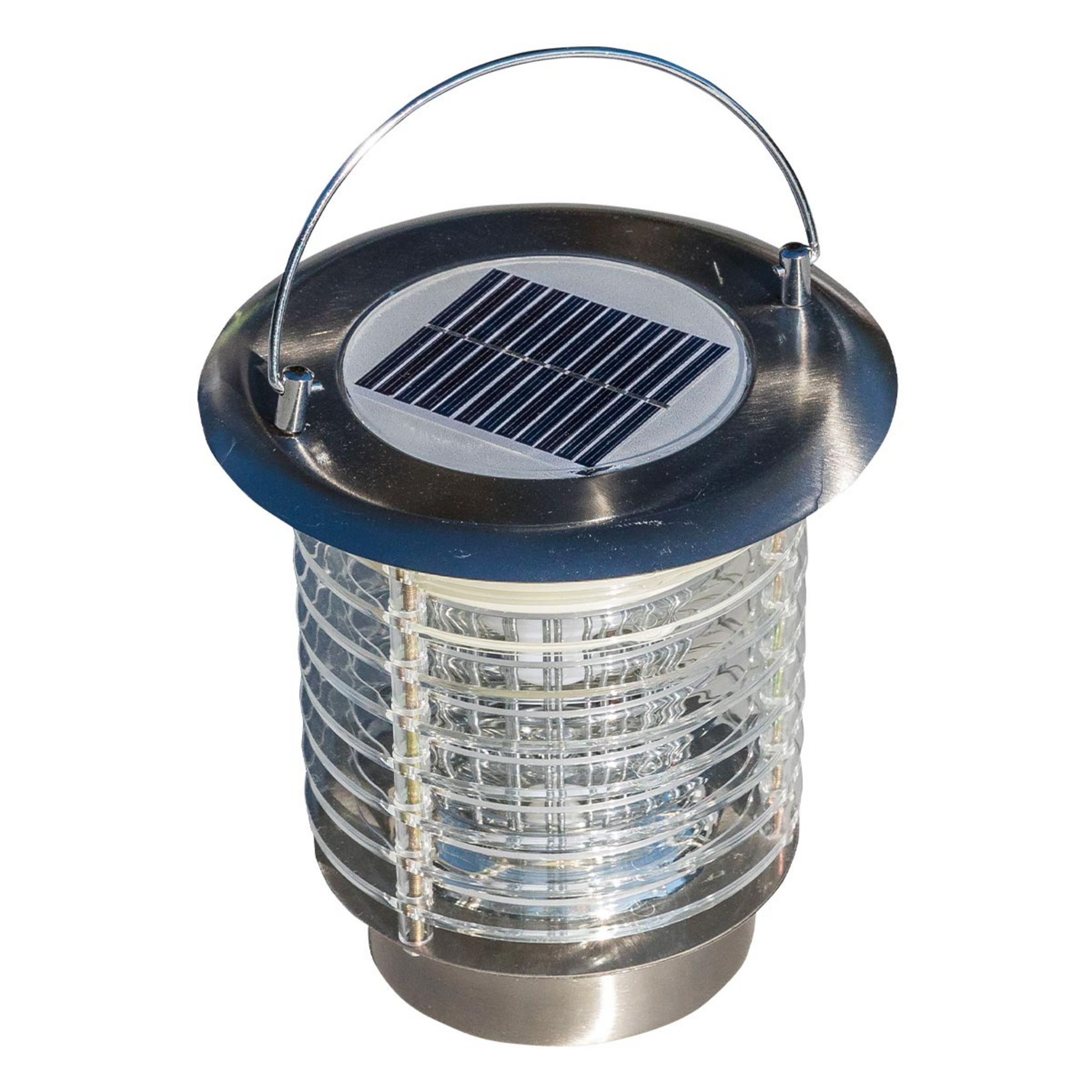 Lumisky Lanterne sans fil solaire FLY Gris Acier H25 pas cher 