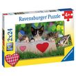 RAVENSBURGER Puzzles 2x24 pièces - Chatons au repos