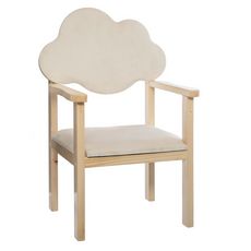 Chaise pour enfant avec dossier nuage