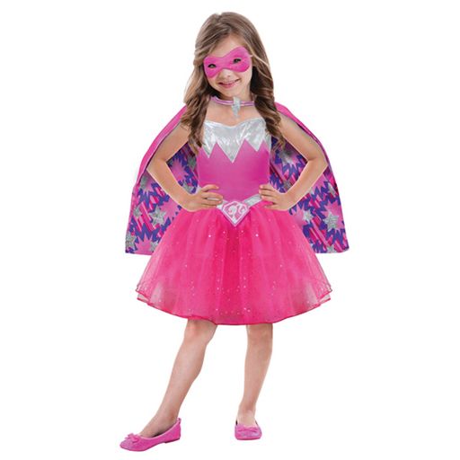 Déguisement luxe Barbie princesse taille L 7-8 ans - La Grande Récré