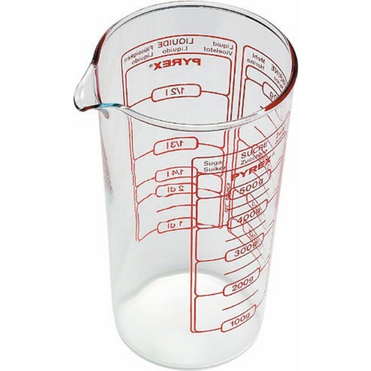 Verre doseur mesureur 0,5L