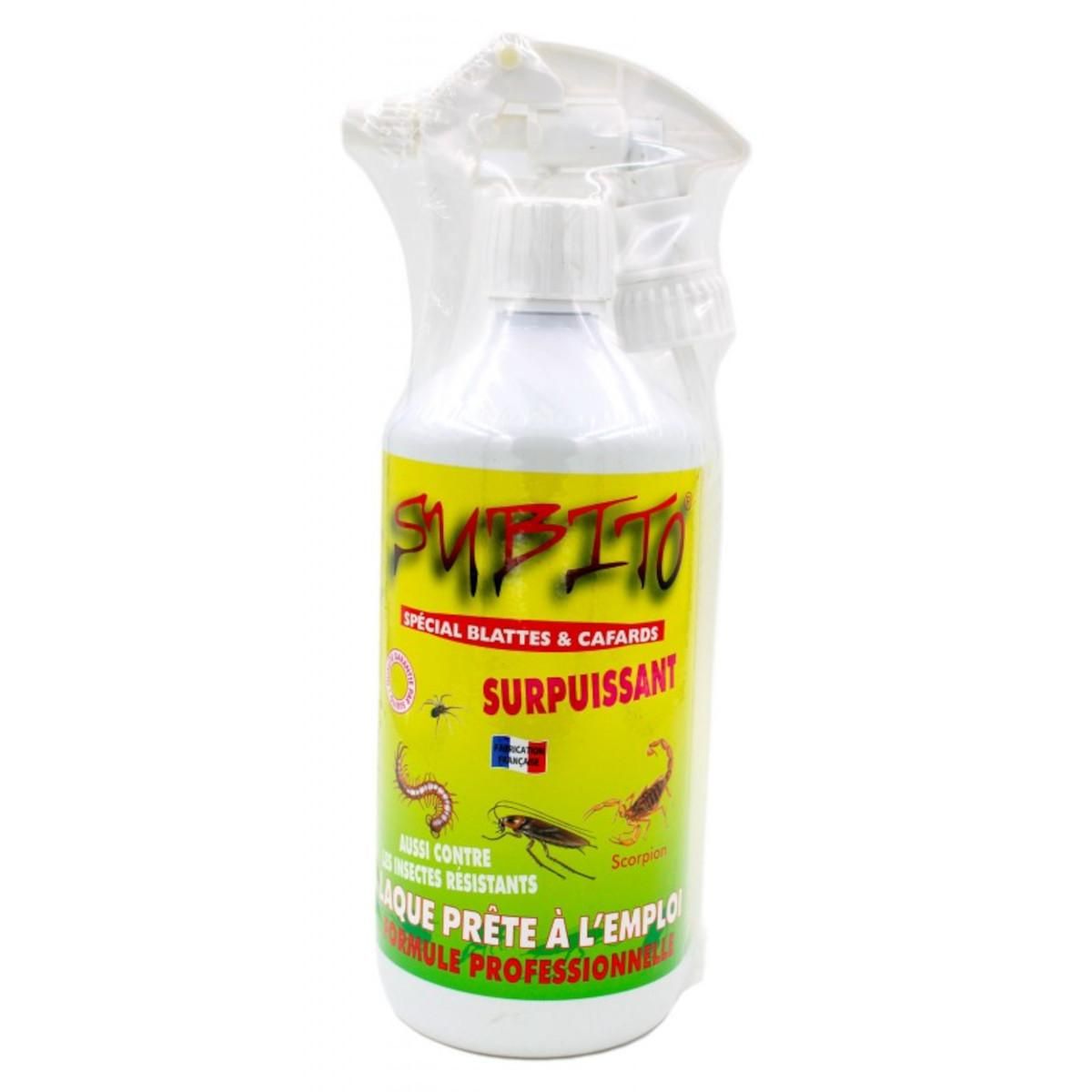 Subito Laque insecticide spécial blattes et cafards - 1l - slaque1 pas ...