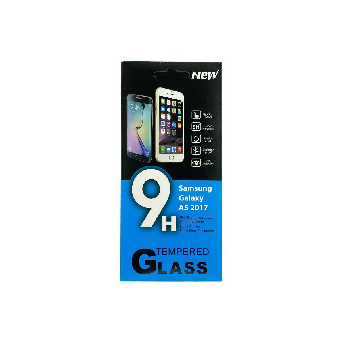 amahousse Vitre de protection d'écran pour Samsung Galaxy A5 2017 en verre trempé