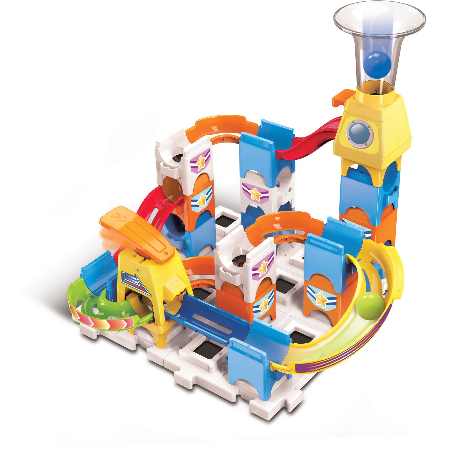 VTech- Circuit à billes enfant - Marble Rush - Racing Set Electronic M200E