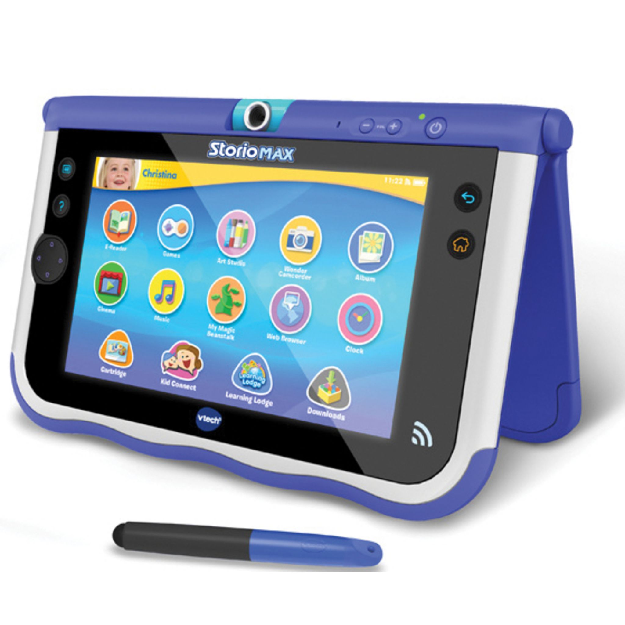 VTECH Tablette STORIO MAX 7 bleue pas cher 