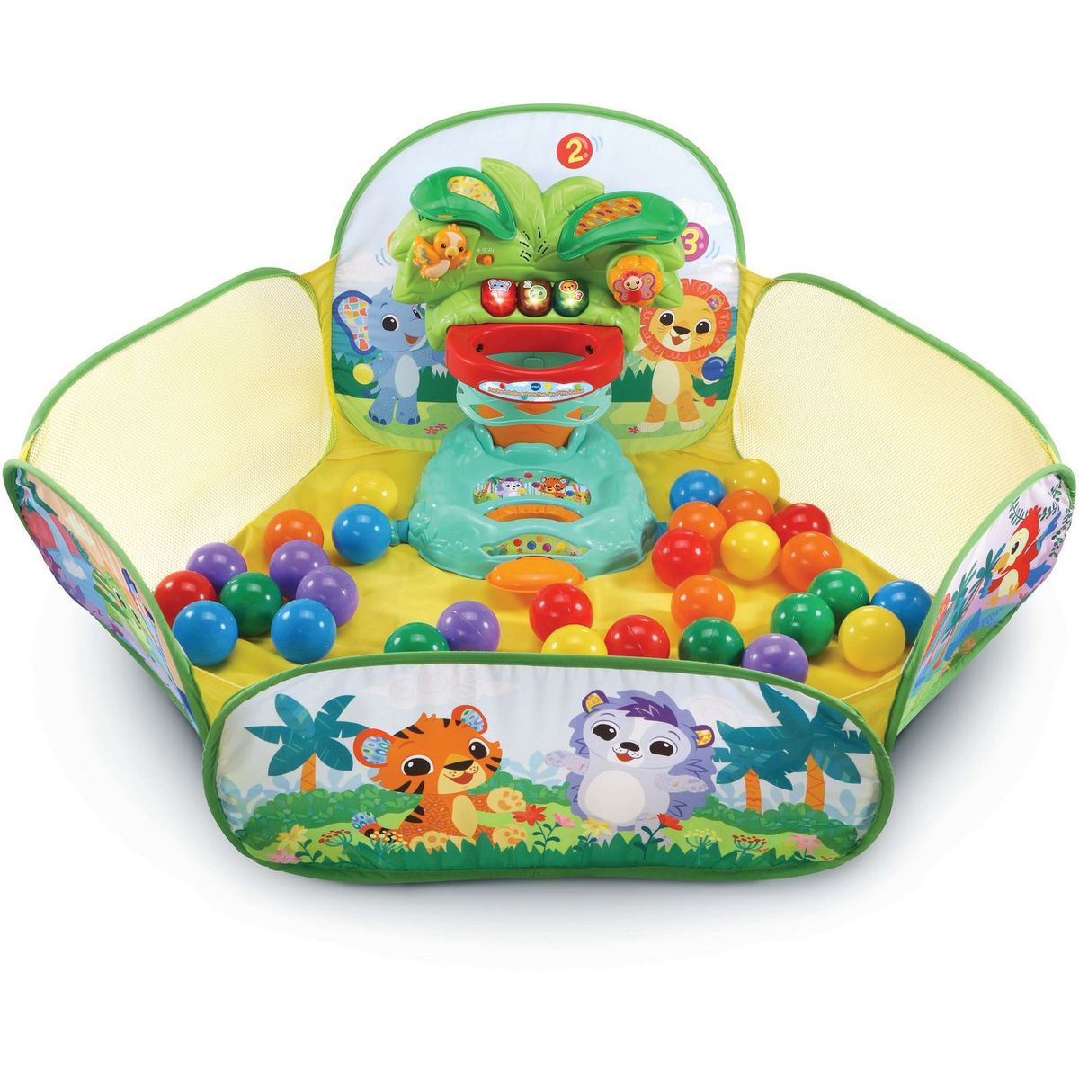 VTech Jouets - Baby bureau bilingue 2 en 1 (1 - 4 ans) Le premier bureau  parlant musical et bilingue de Bébé ! voir le descriptif complet 