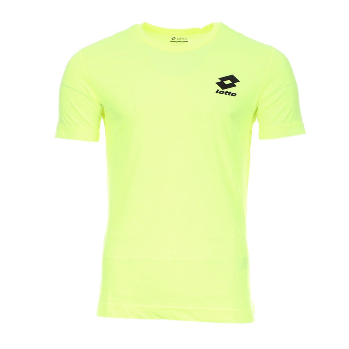 T shirt cheap jaune fluo homme