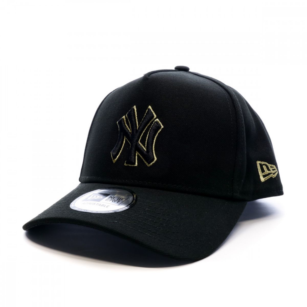 Casquette Noir/Doré Homme New Era NY Eframe pas cher 