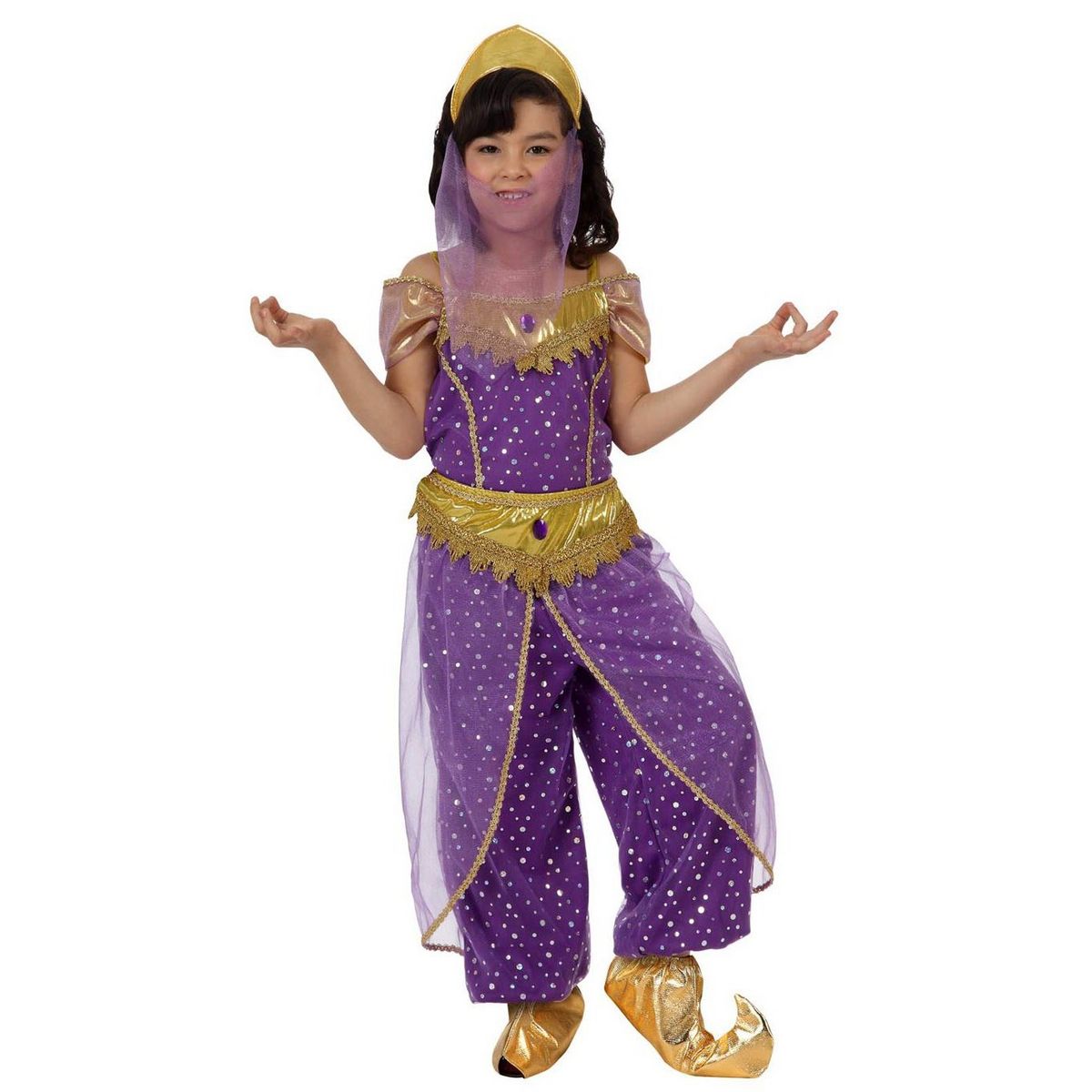 ATOSA Costume Danseuse orientale - Enfant - 10/12 ans (140 à 152 cm)