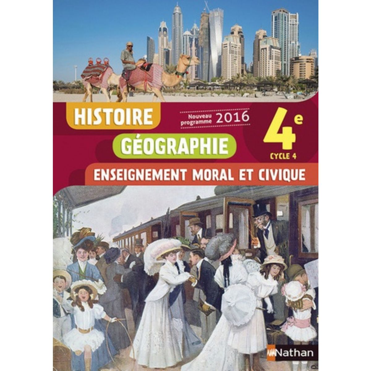 Histoire Geographie Enseignement Moral Et Civique 4e Cycle 4 Edition 2016 Cote Sébastien Pas 1109