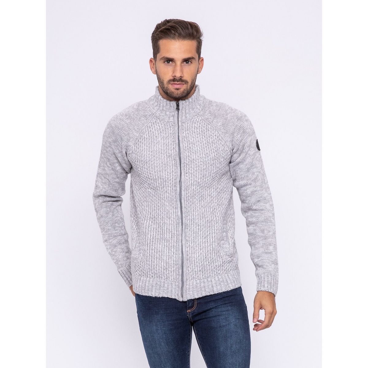 gilet col montant