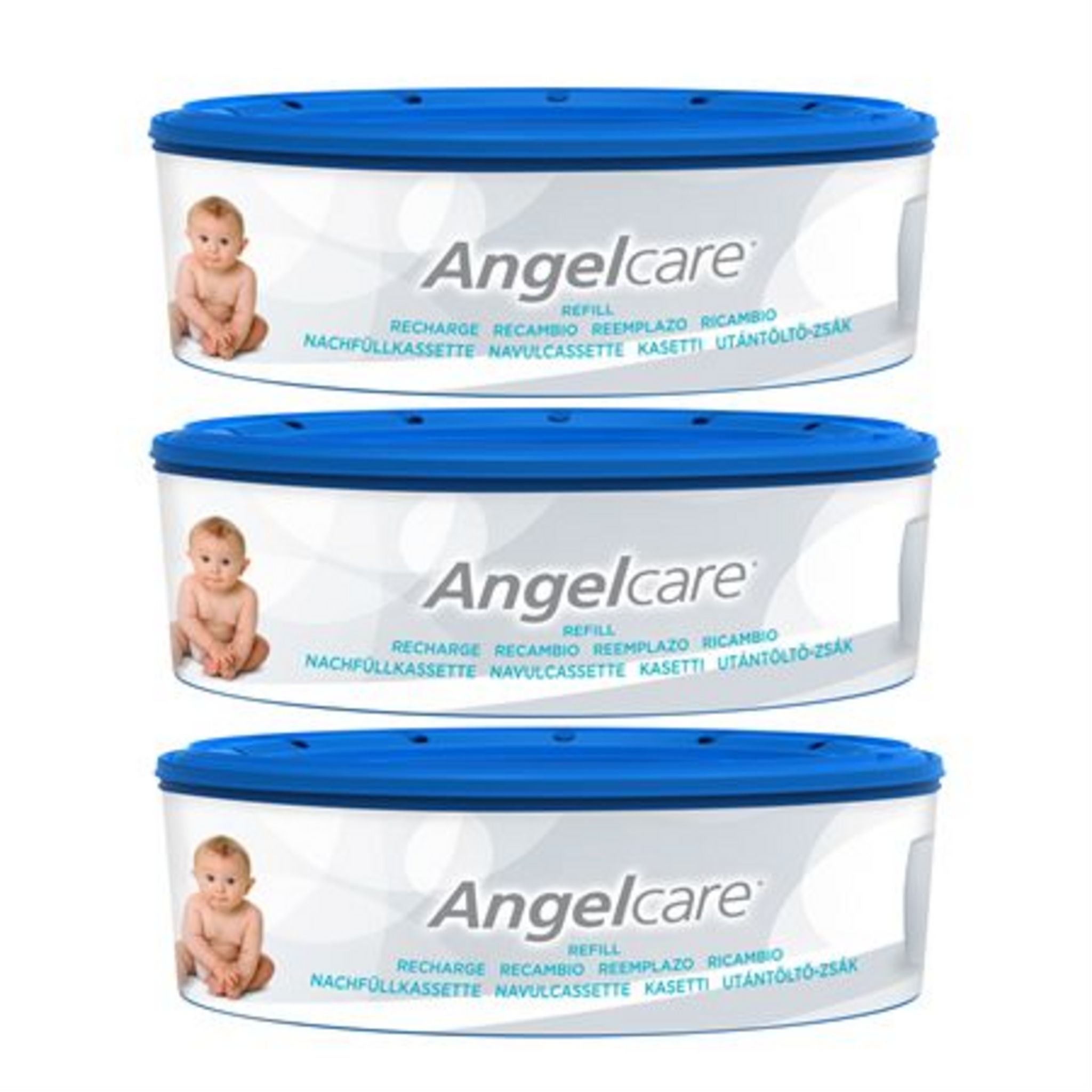 AngelCare Recharges De Poubelles à Couche Bébé - 3 Pièces