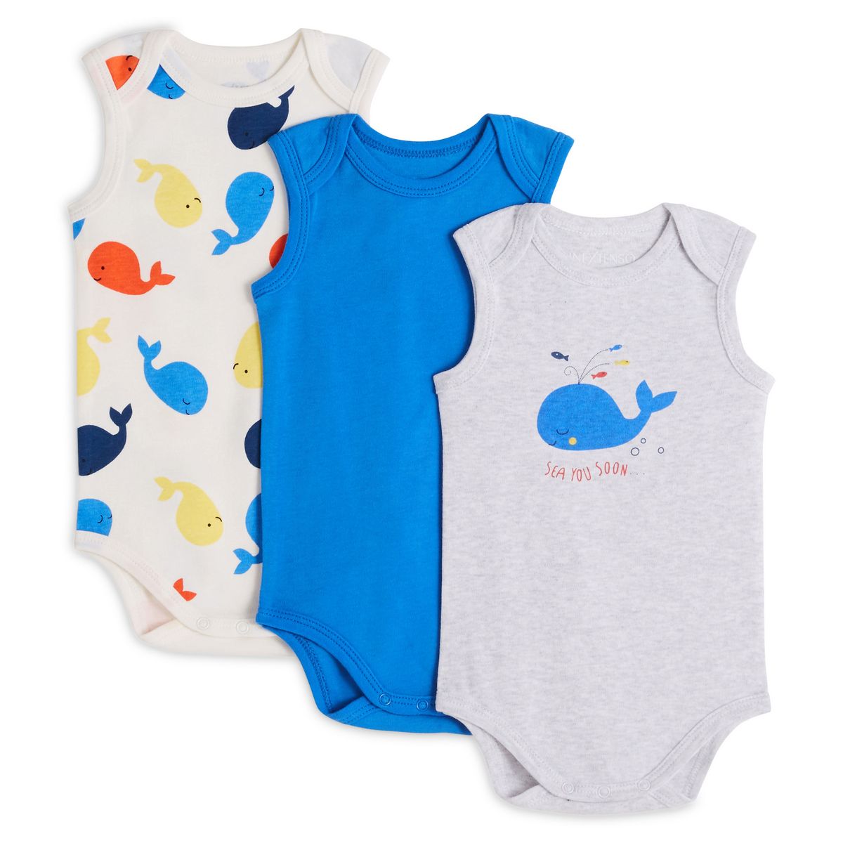 Lot de 3 bodies bébé garçon Name it Undersea - Body - Vêtements - Bébé