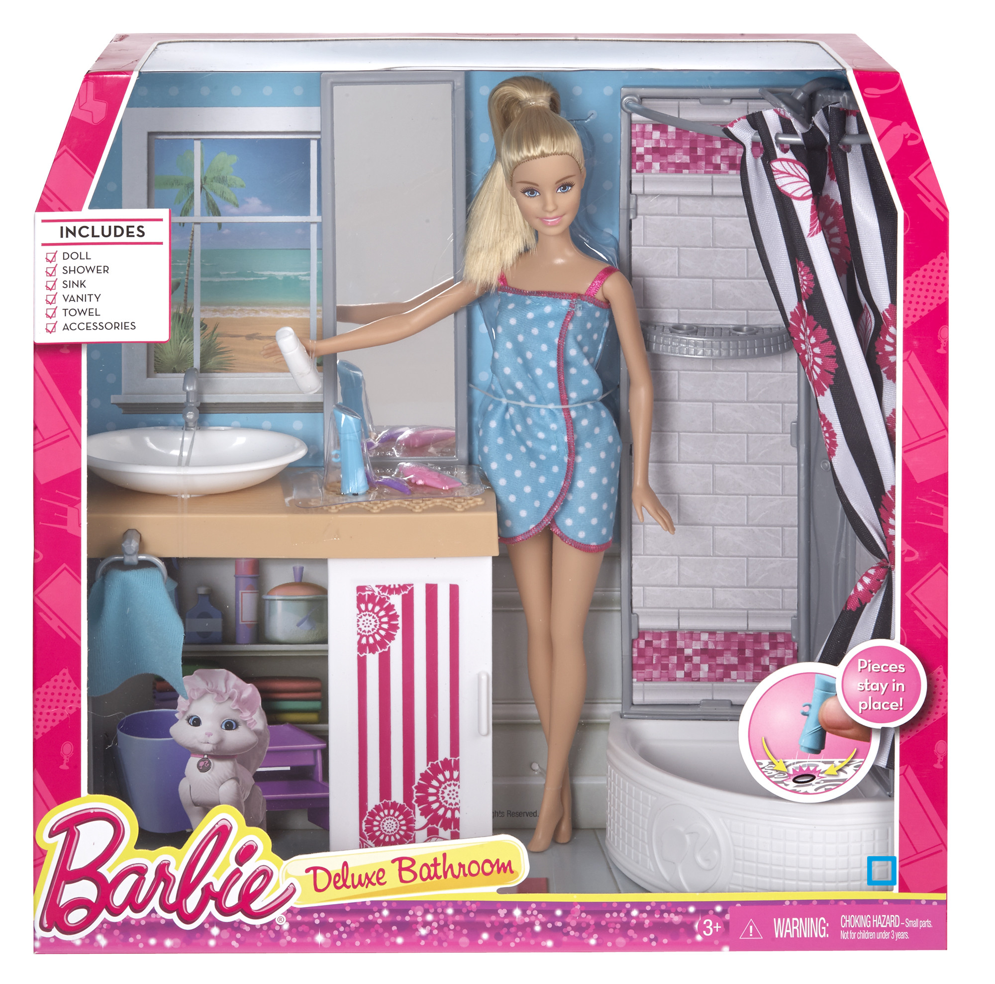 Barbie salle on sale de bain