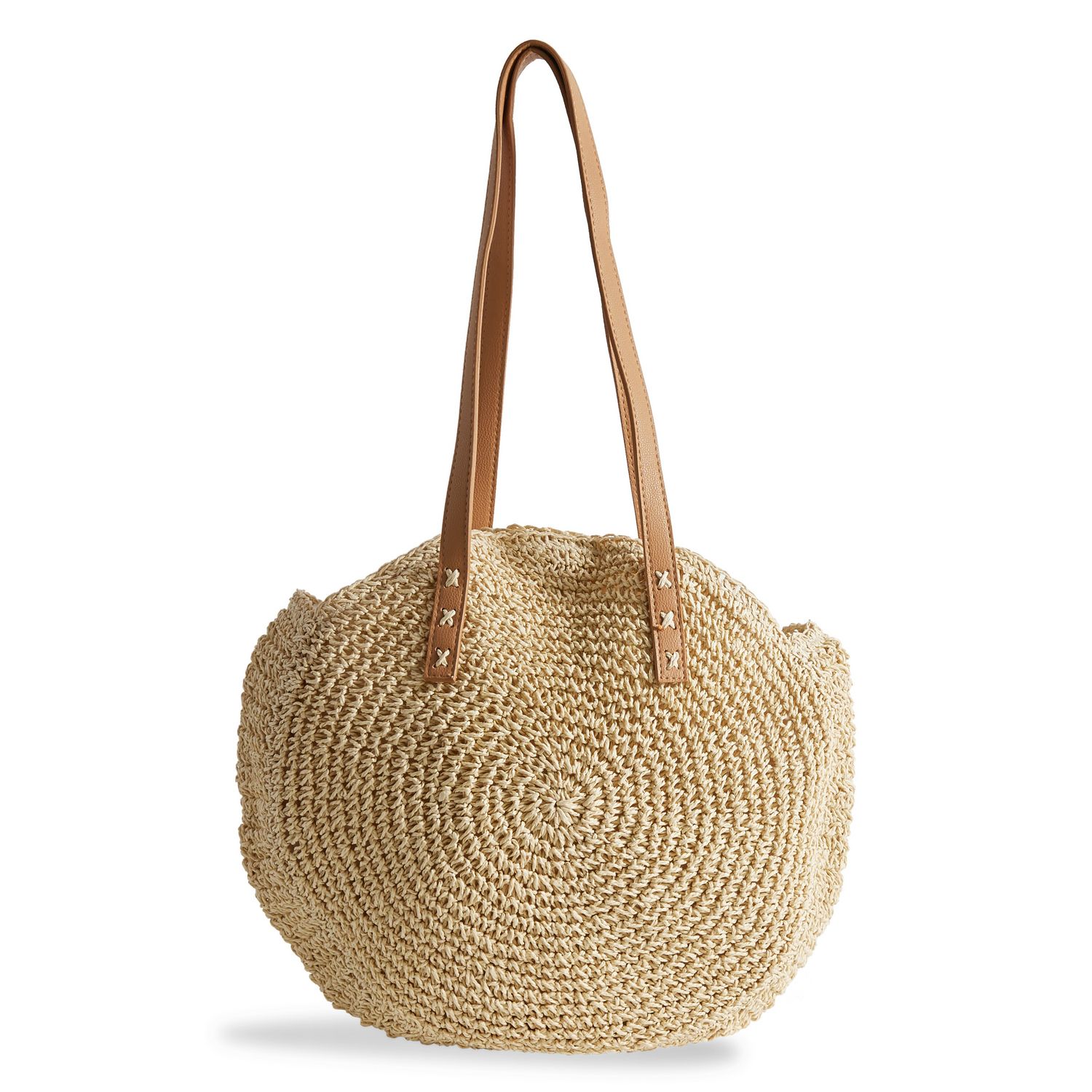 Sac paille rond pas cher sale