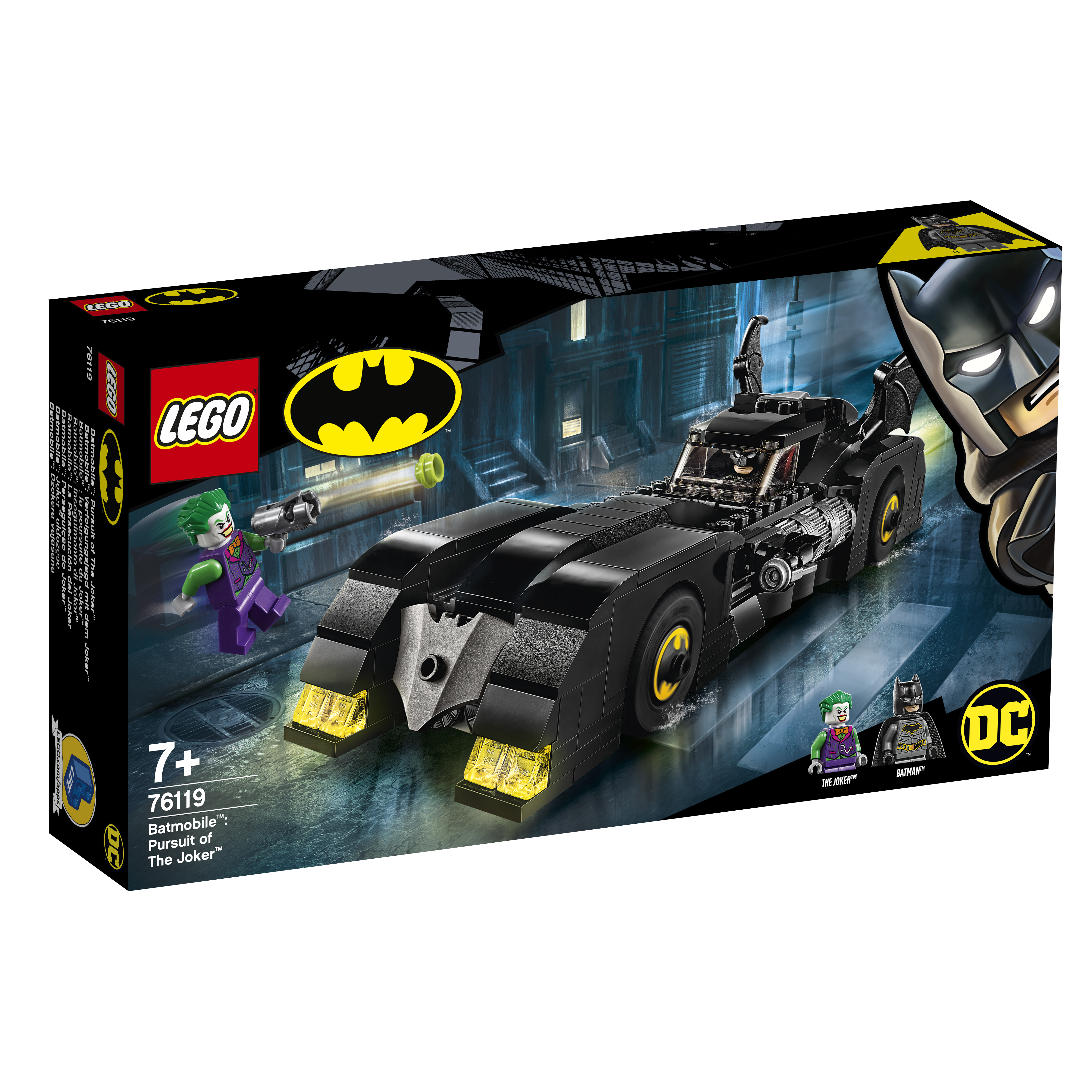 LEGO DC Super Heroes 76119 - : la poursuite du Joker pas cher - Auchan.fr